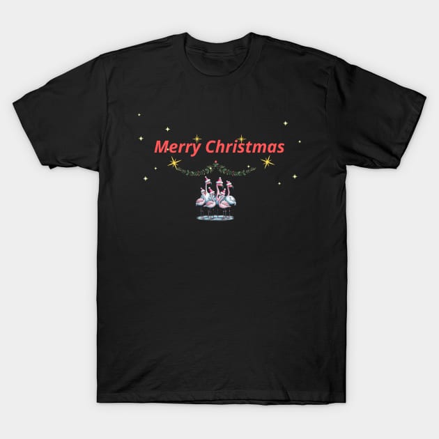 Merry christmas T-Shirt by Flowers Effect